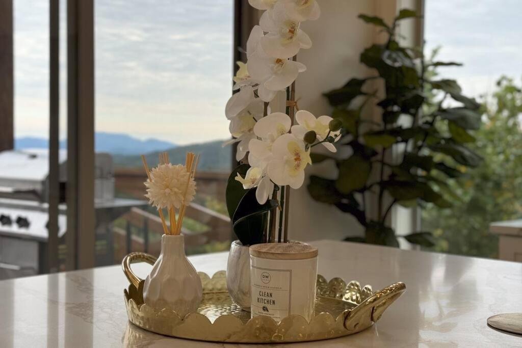 Incredible Mountain Views! Chalet Village Гетлинбург Екстериор снимка